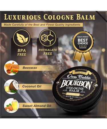 Occo Bobbo - Solid Cologne Bourbon and Sandalwood Scent. Solid Bourbon Cologne For Men - Men's Solid Cologne - 2 Ounce - Concentrated Balm. A Smooth Blend Of Woody Oak Barrel Bourbon 2 Ounce (Pack of 1) - Buy Online on GoSupps.com