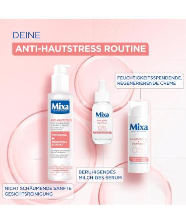  Mixa Mixa Non-Foaming Stress Relief Face Wash with Panthenol & Probiotic Extract for Stressed Skin 150ml - Buy Online on GoSupps.com