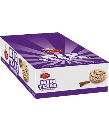 Cloverhill Big Texas Cinnamon Rolls  Individually Packaged  Pack of 6 - Buy Online on GoSupps.com