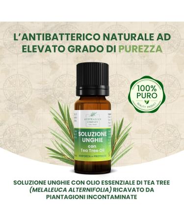 Tea tree nail solution from the Australian company 10 ml - Buy Online on GoSupps.com