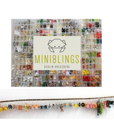 Handmade Vintage Tie Pacifier Chain - Upcycled Brown Silicone Clip Strap for Babies | Miniblings - Buy Online on GoSupps.com