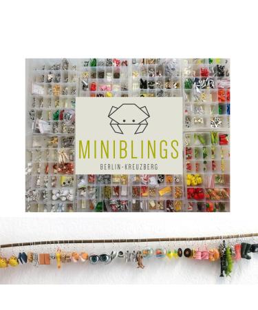 Miniblings Cat Star Unicorn Hair Clip Set - Handmade Fashion Jewelry | 10 Unique Candy Clips for Kids & Adults - International Shipping - Buy Online on GoSupps.com