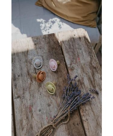 BIBS De Lux Collection Pacifiers | BPA-Free Baby Soothers Made in Denmark | Earth/Meadow Color | Set of 2 | Size 6-18 Months - Buy Online on GoSupps.com