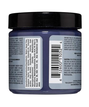 Manic Panic Blue Steel Hair Dye - Vegan & Cruelty-Free Semi-Permanent 118ml - Best Blue Steel Color for Bold Looks - Buy Online on GoSupps.com
