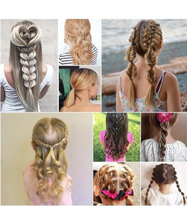 Olisans 600 Transparent Mini Hair Ties - Small Rubber Bands for Girls & Daily Hairstyles - Buy Online on GoSupps.com