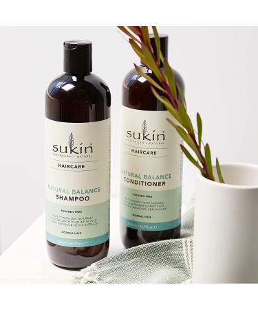 Sukin Natural Balance Shampoo for Normal Hair - 16.9 fl oz (500 ml) | Natural & Eco-Friendly - Buy Online on GoSupps.com