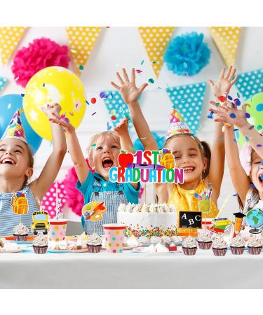 Graduation Cake Topper Graduation Cupcake Toppers Happy Kindergarten Graduation Cupcake Pick for Graduate Party Cake Decor (Nice Style 28 Pieces) - Buy Online on GoSupps.com