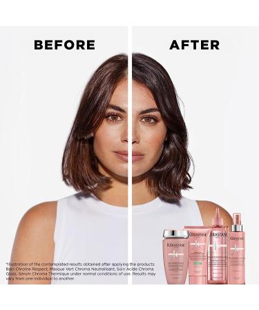 KERASTASE Chroma Absolu Hair Gloss | High Shine Treatment for Damaged Color-Treated Hair | Strengthens & Adds Shine | Lightweight Formula with Lactic Acid | 7.1 Fl Oz - Buy Online on GoSupps.com