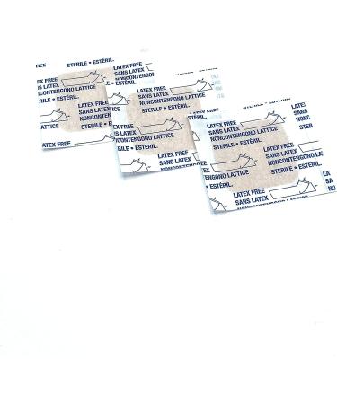 American White Cross Sheer Patch Adhesive Bandage 1x1 - 100 per Box - Buy Online on GoSupps.com