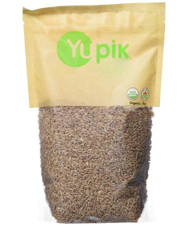 Yupik Organic Spelt Kernels 1 kg 6 Count Non-GMO Kosher Vegan Raw Hulled Grains Unsalted Source of Fiber Ideal for Baking & Cooking 6 kg