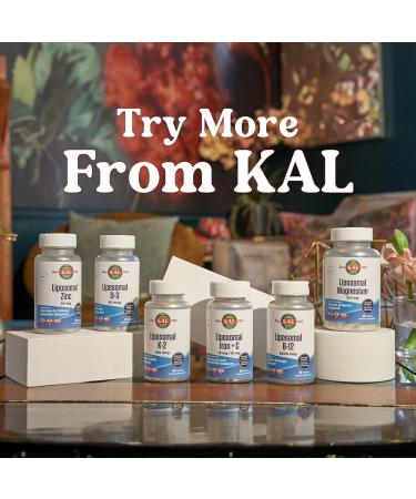 KAL Liposomal Magnesium Oxide 210 mg High Absorption Liposomal Technology Essentials Muscle Support Advanced Formula Vegan Capsules Gluten Free No Soy 60 Servings - Buy Online on GoSupps.com