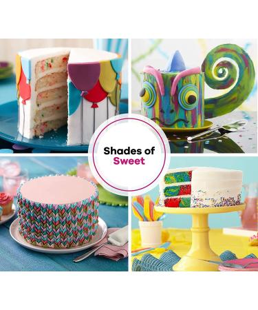 Wilton 12-Piece Gel Food Coloring Set - Vibrant Icing Colors for Baking - Buy Online on GoSupps.com