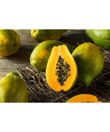 Organic Dried Papaya Spears 16lb - Kosher, Unsulfured, Unsweetened, Vegan | Bulk - Buy Online on GoSupps.com