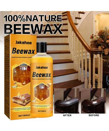 Bee's Wax Furniture Polish Agent - 100ml Natural Bee Wax Polish | Protective Wood Cleaner Spray Multifunctional Furniture Polish for Wood Multisurface Dtt - Buy Online on GoSupps.com