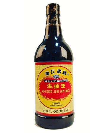 Pearl River Bridge Light Soy Sauce PET Bottle, Superior, 33.8 fl. Oz - Buy Online on GoSupps.com