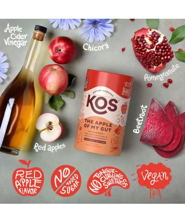 KOS Apple Cider Vinegar Gummies - Gelatin & Sugar Free - Vegan ACV Gummies - Individually Wrapped - Added Prebiotics for Optimum Gut Health - Apple Cider Gummies for Women & Men - 1 Month Supply 2. Apple Cider Vinegar Gummies - Buy Online on GoSupps.com