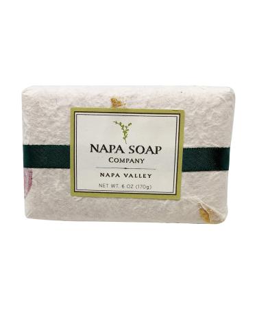 Napa Soap Grapefruit Mimosa Hand & Body Bar Soap - Unique Wine Scented Bath Soap for Gentle Skincare Routine - Keeps Your Skin Smooth & Hydrated - All-Natural Handmade Spa Gift for Men & Women