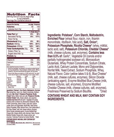 Betty Crocker Au Gratin Potatoes with Real Cheese 7.7 oz - Pack of 6 - Buy Online on GoSupps.com