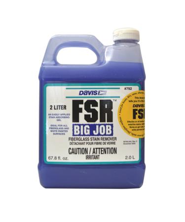 FSR Davis Fiberglass Stain Remover , 2 Liters - 792