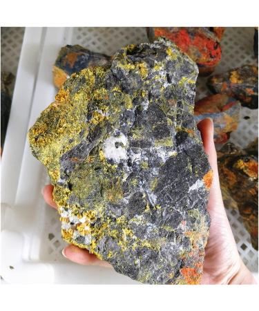 Natural Arsenic Disulfide Rough Stones Realgar Ore Specimen Bulk Red Orpiment Stone Collection (Size : 1.5-1.7kg) - Buy Online on GoSupps.com