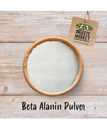 Buy 10x 500g Beta Alanine Pure Powder - 99% Purity Workout Booster | Additive-Free Amino Acid | Fast International Shipping - Buy Online on GoSupps.com