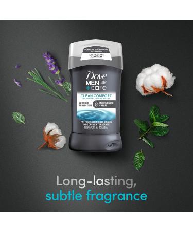 DOVE MEN + CARE Deodorant Stick for Men Clean Comfort Aluminum Free 72-Hour Odor Protection Mens Deodorant with 1/4 Moisturizing Cream 3 oz Fresh 3 Ounce (Pack of 1) - Buy Online on GoSupps.com