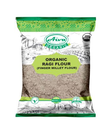 Aiva Organic Finger Millet Flour | Ragi Flour 2 lb