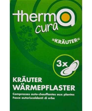 Therma Cura Self-Warming Herbal Heat Patches - 3 Pieces | International Shipping Available - Buy Online on GoSupps.com