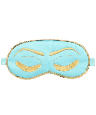 BABEYOND Sleeping Eye Mask for Women Cute Eye Mask Sleeping Beauty Eye Mask Eye Cover Mask Sleep Mask (blue)