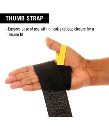 Everlast Hand Wraps Black 120 Inch - Premium Boxing Hand Wraps - Buy Online on GoSupps.com