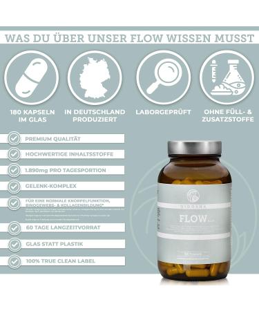 Buy Qidosha Flow Joint Complex Capsules 180 PCS | Glucosamine Chondroitin Collagen & More for Joint Health International Shipping Available - Buy Online on GoSupps.com