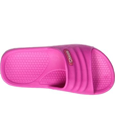 Chicco Unisex Kid's Maryn Beach and Pool Slippers 24 EU - Pink | Stylish and Comfy Slides for Boys and Girls - Buy Online on GoSupps.com