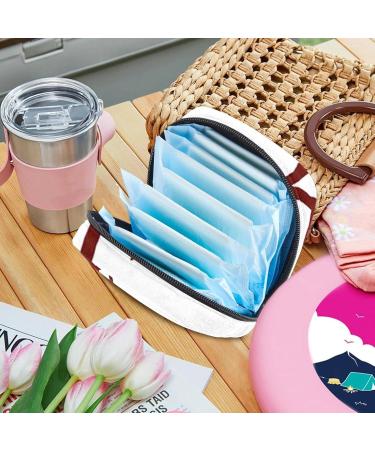 Shop Sport-Ball Baseball Menstrual Pad Bag - Portable Zipper Pouch for Teens & Women - Buy Online on GoSupps.com