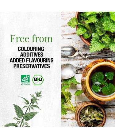 ORIGEENS Organic Nettle Tea 100g | Detoxifying Stinging Nettle Leaf Herbal Tea | Draining & Remineralizing | Organic Nettle Tea - Buy Online on GoSupps.com