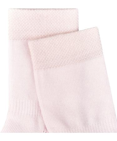 FALKE Unisex Baby Soft-Top Socks | Gentle Grip, Elasticated Zone | Newborn 0-1 month | Pink (Powder Rose) - Buy Online on GoSupps.com