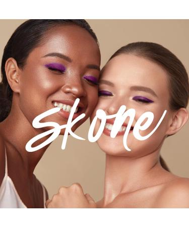 Skone Cosmetics Gems Eyeshadow- Highly Pigmented Longwear Eye Makeup in Purple with Pro Shimmery Finish - Ultra-Blendable Single Eyeshadow, Slightly Shimmer Shades - Flowers - Buy Online on GoSupps.com