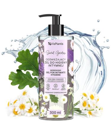 Vis Plantis hygiene intimate care gel for women-with oak bark & chamomile against irritation & redness wash lotion intimate waschlotion pH-neutral for women intimate shower intimate soap-300 ml - Buy Online on GoSupps.com