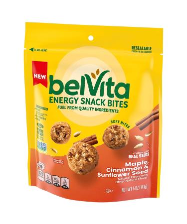 belVita Energy Snack Bites Maple Cinnamon and Sunflower Seed 6-5 oz Bags - Buy Online on GoSupps.com