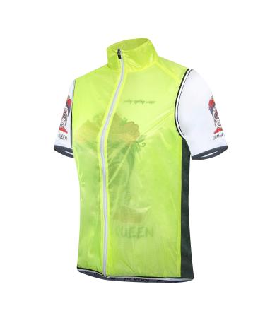 prolog cycling wear rain vest bicycle ladies neon yellow XXS to XXXL extra light S neon yellow