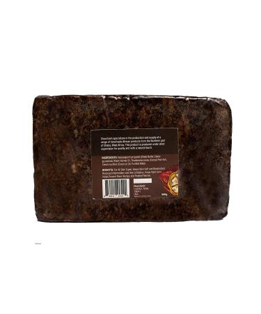 Churchwin African Black Soap 1LB - Organic Acne and Eczema Treatment for Dry Skin, Rashes - Face & Body Wash - All Skin Types - Handmade with Pure Raw Ingredients - Buy Online on GoSupps.com