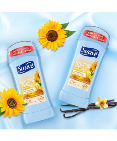 Suave Women s Deodorant Antiperspirant Variety Pack Everlasting Sunshine & Cocoa Butter 48H Protection Anti-Staining 2.6 Oz (2 Piece Set) - Shop Internationally - Buy Online on GoSupps.com