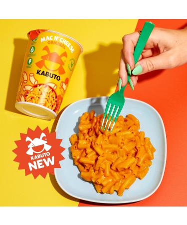 Kabuto Noodles Mac n' Cheese Original Pack of 6 (6 x 85g Instant Macaroni Cheese Original Flavour Pots) - Buy Online on GoSupps.com