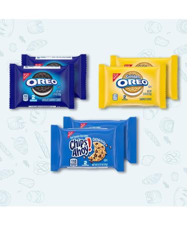 Cookie Snack Variety Pack - Individually Wrapped Cookies Bulk Snack Box - 30 Pack - Buy Online on GoSupps.com
