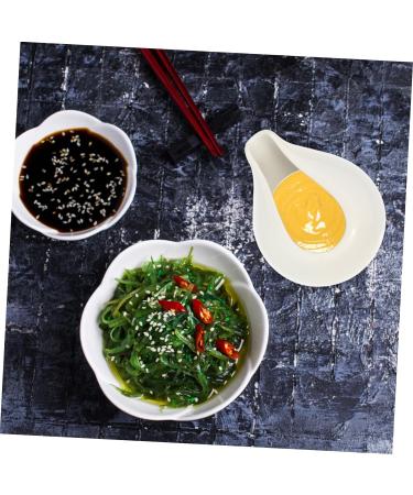 Alipis Handleless Juice Bucket Ceramic Sauce Cups Sauce Boats Mini Gravy Boat Useful Syrup Pitcher Sauce Boat Dish Jug Soy Creami Ceramic Gravy Boat Aldult Ceramics Japanese Food White - Buy Online on GoSupps.com