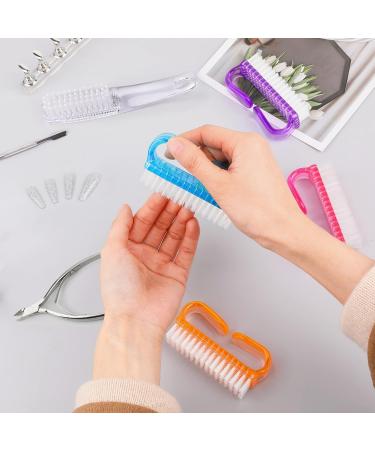 Larbois Nail Brush - 5 Pack Handle Grip Cleaning Brushes for Fingernails and Toes - Men and Women - Buy Online on GoSupps.com