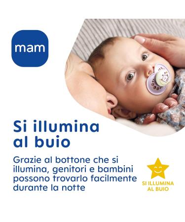 MAM Supreme Silicone Pacifier 16+ Months with Cover | Neutral - International Shipping Available - Buy Online on GoSupps.com