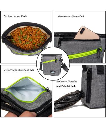 Wakytu Dog Training Passel - Waterproof Dog Food & Water Bottle Bag (3L) - Outdoor Essentials for Dog Owners - Buy Online on GoSupps.com