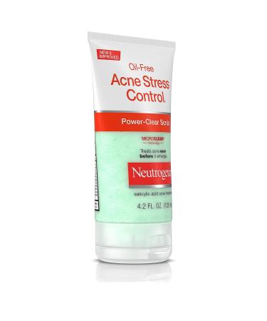 Buy Neutrogena Oil-Free Acne Stress Control Face Scrub - Salicylic Acid Acne Treatment for Acne-Prone Skin - 4.2 fl. oz | International Shipping Available - Buy Online on GoSupps.com