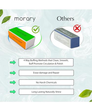 Morary 4 Way Shiny Block / 4 Step Buffing Block Shine Nail Buffer - Buy Online on GoSupps.com