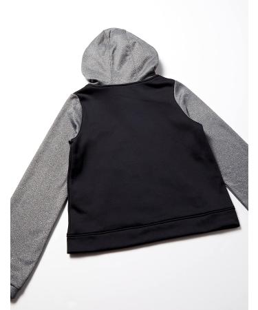 Under Armour Girls Fleece Full-Zip T-Shirt Black/White - Large | Official Site - Buy Online on GoSupps.com